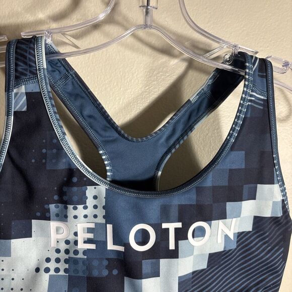 Adidas x Peloton Digi Motion HEAT.RDY Sport Bra Women's Size Medium Activewear - Picture 3 of 16